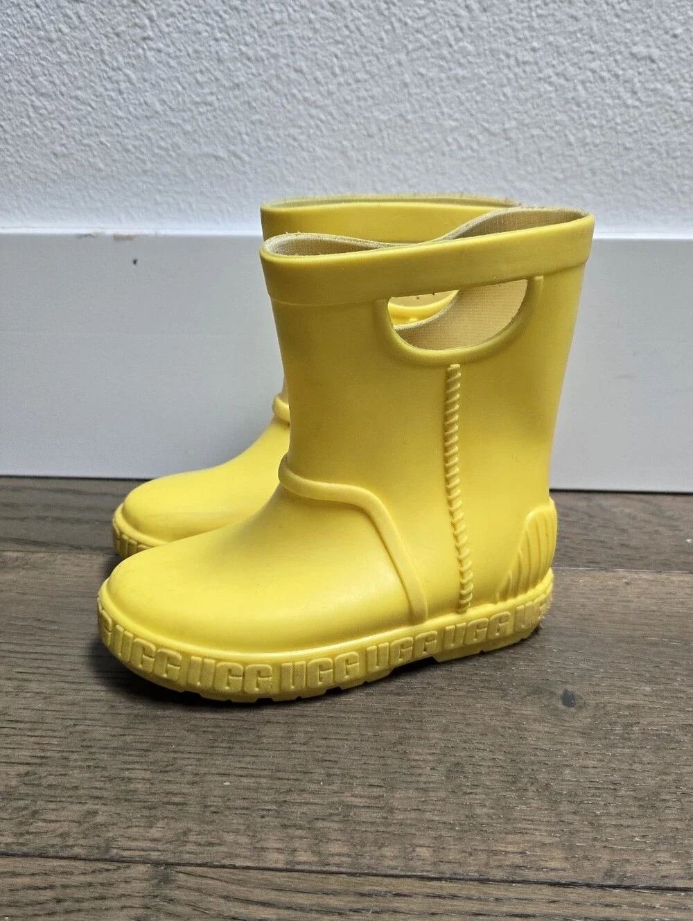 Ugg Rahjee Toddler Waterproof Rainboot in Canary Yellow 9C